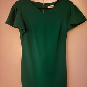 Calvin Klein Women's Emerald Midi Dress